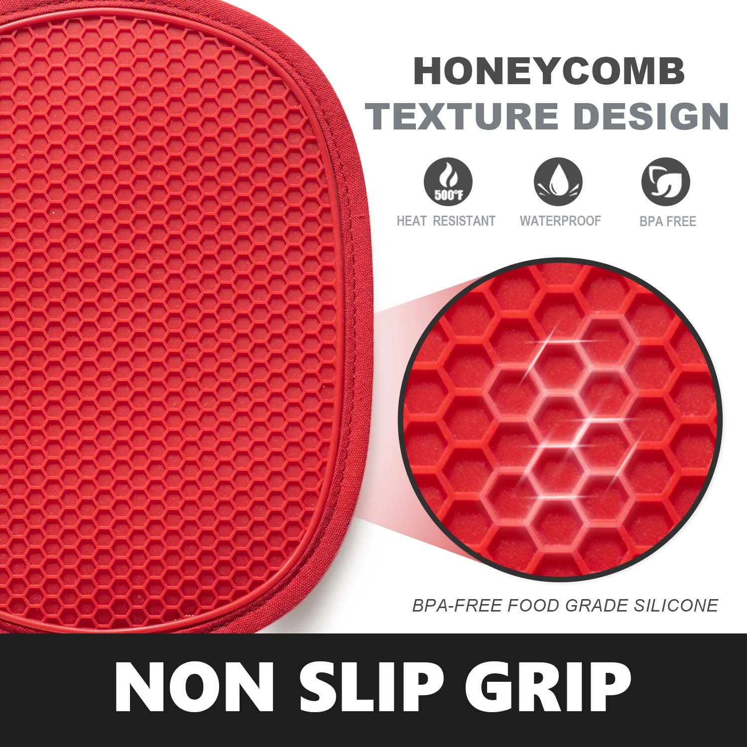 Manoplas rorecay ergonómicas y ovaladas para mayor comodidad.