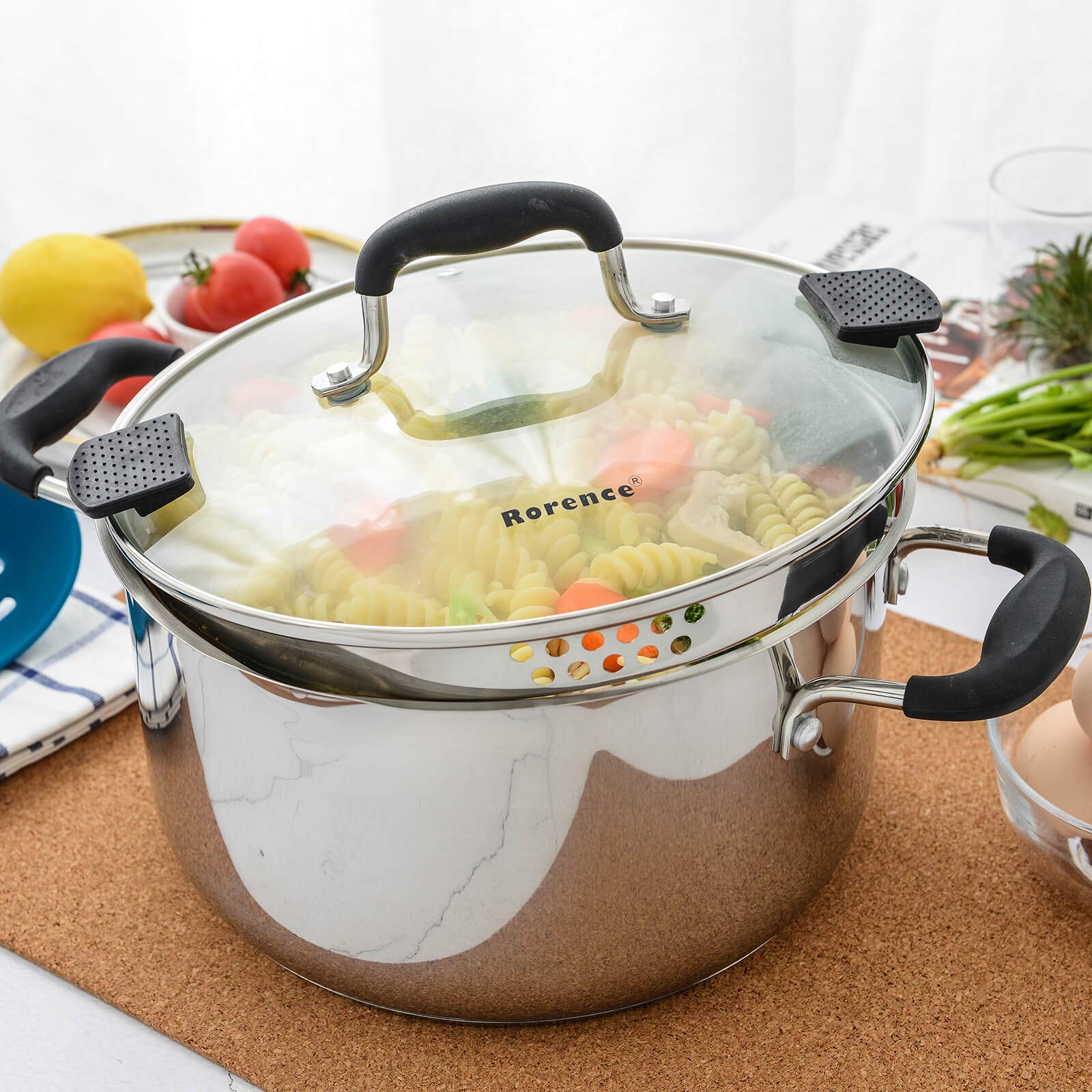 Diseño ergonómico de Rorence con mango de silicona para manejo seguro