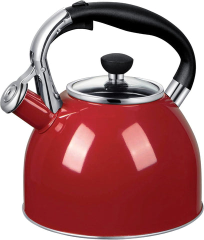 Rorence hervidor te 2.5 qt con cuerpo de acero inoxidable, hervir agua rápidamente.