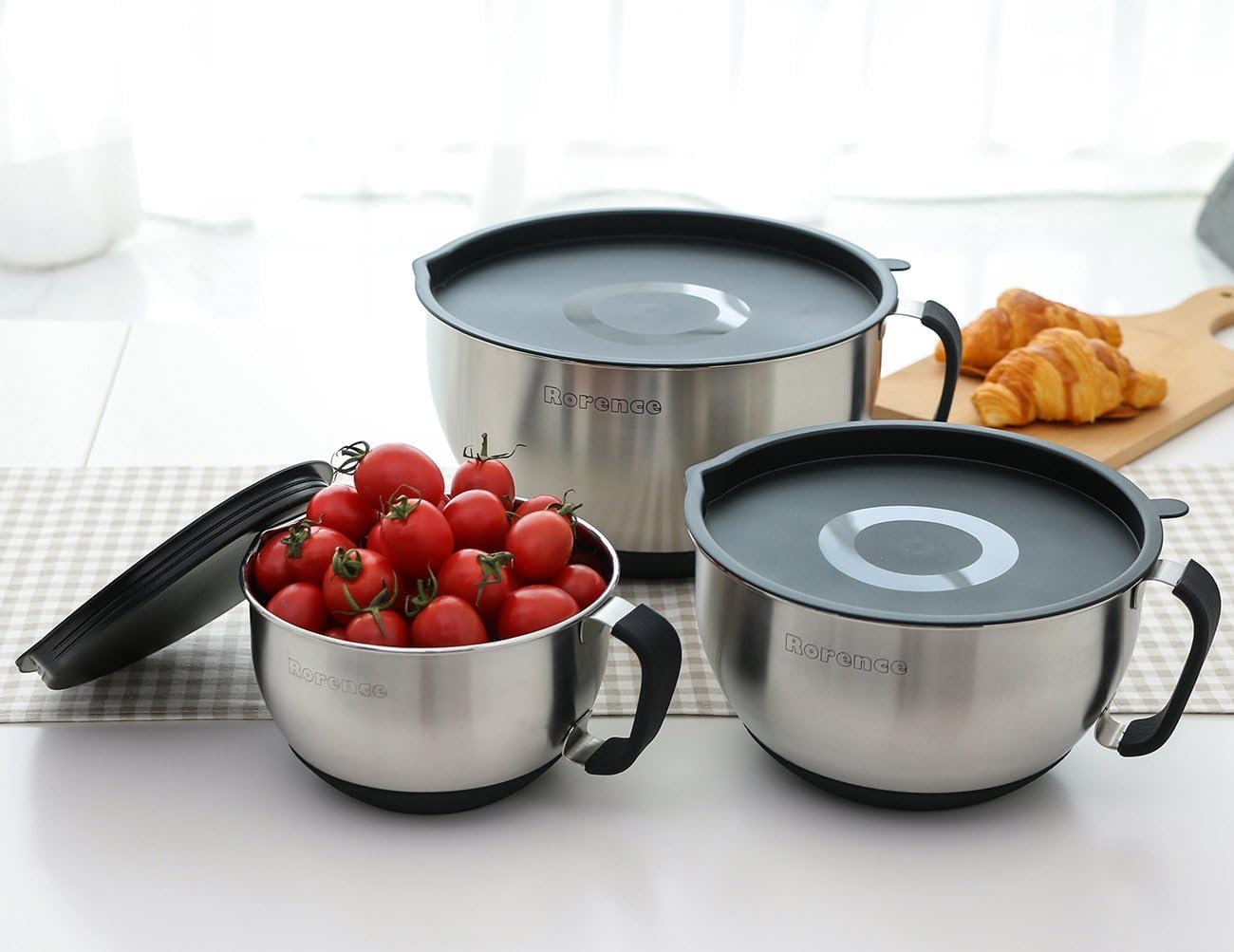 Rorence, tapas compatibles para mantener los alimentos frescos y limpios.