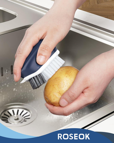 Agarre ergonómico antideslizante ROSEOK para mayor comodidad al fregar