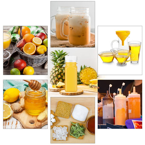 Roshtia botellas 2oz claras para llevar en bolso, ideal para muestras.