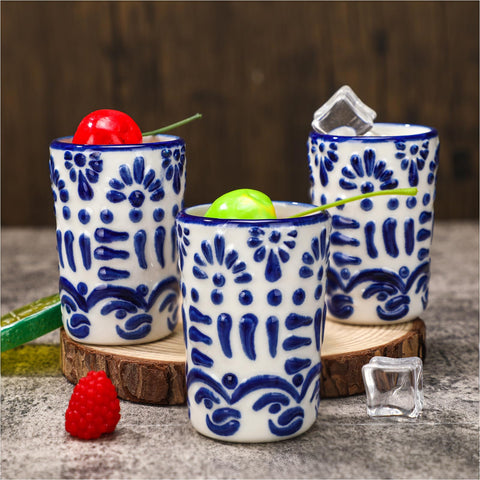 Roshtia conjunto de seis vasos, perfecto para compartir tequila y brindis.
