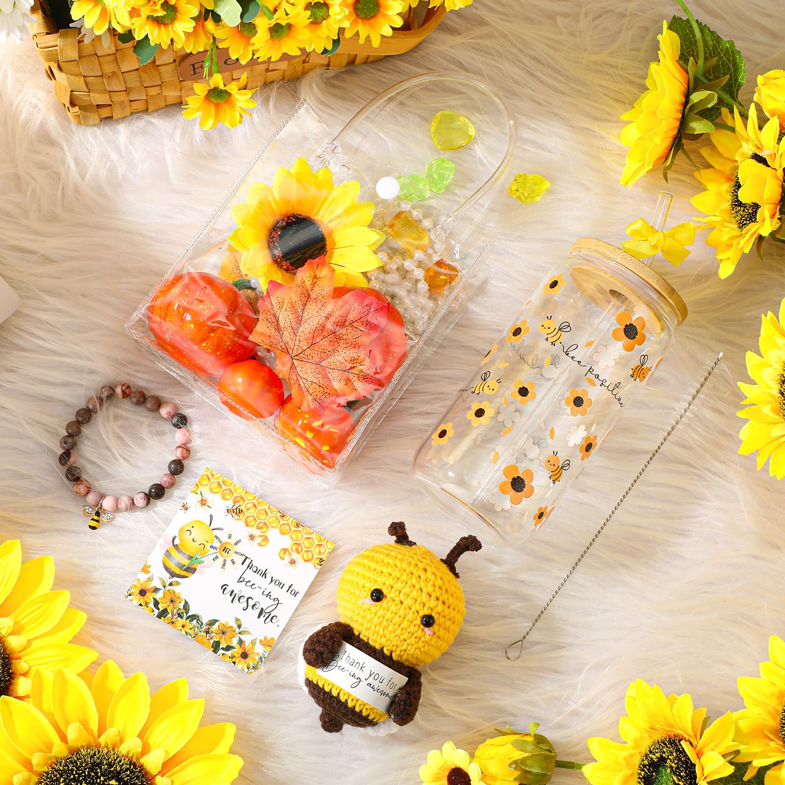 Tarjeta Roshtia con diseño abeja, ideal para mensajes breves y agradecimientos.