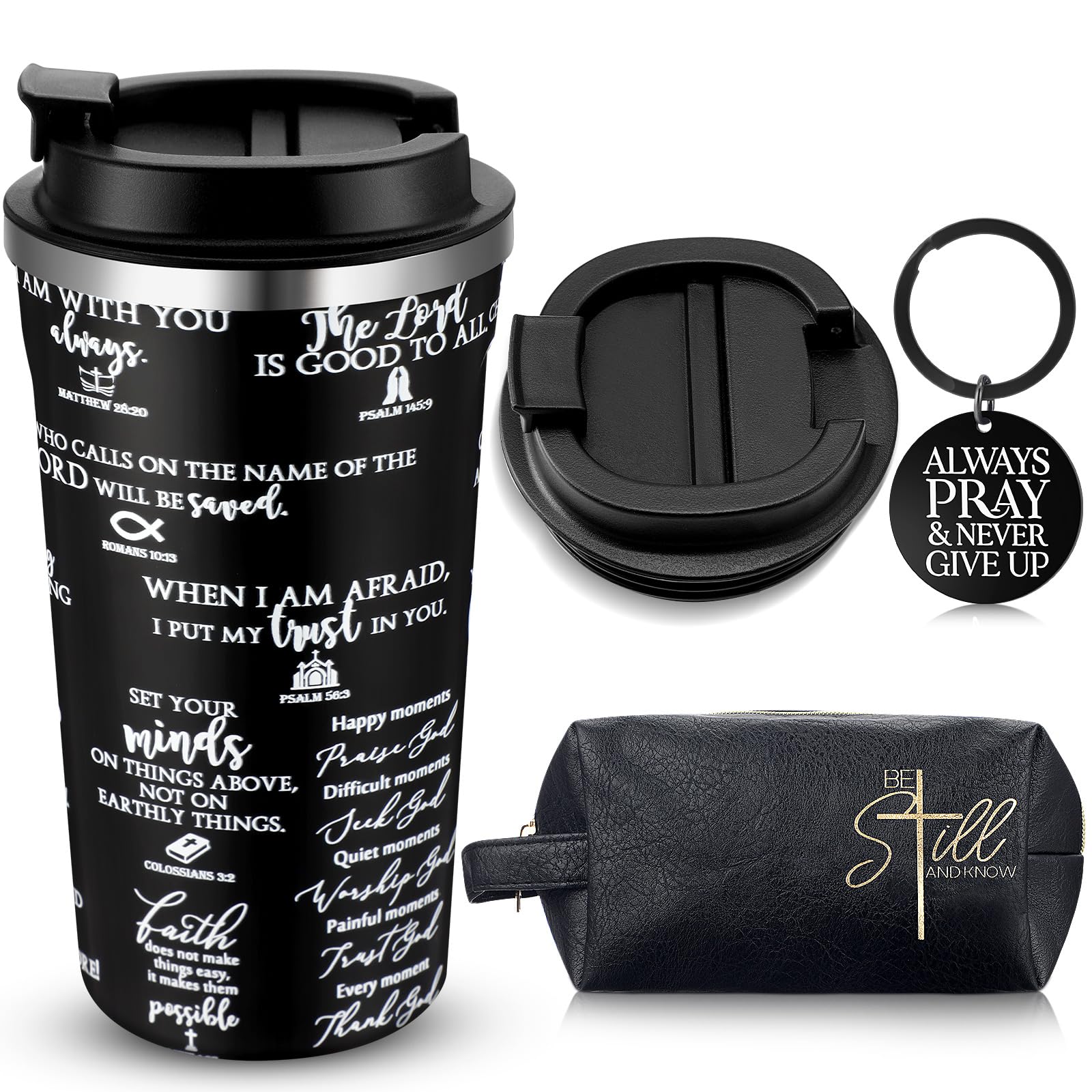 Roshtia tumbler 20oz con tapa y pajita, ideal para bebidas calientes o frías