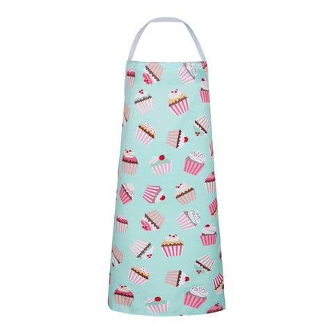 Delantal RosieLily Cupcake azul para mujer, diseño divertido para cocinar.