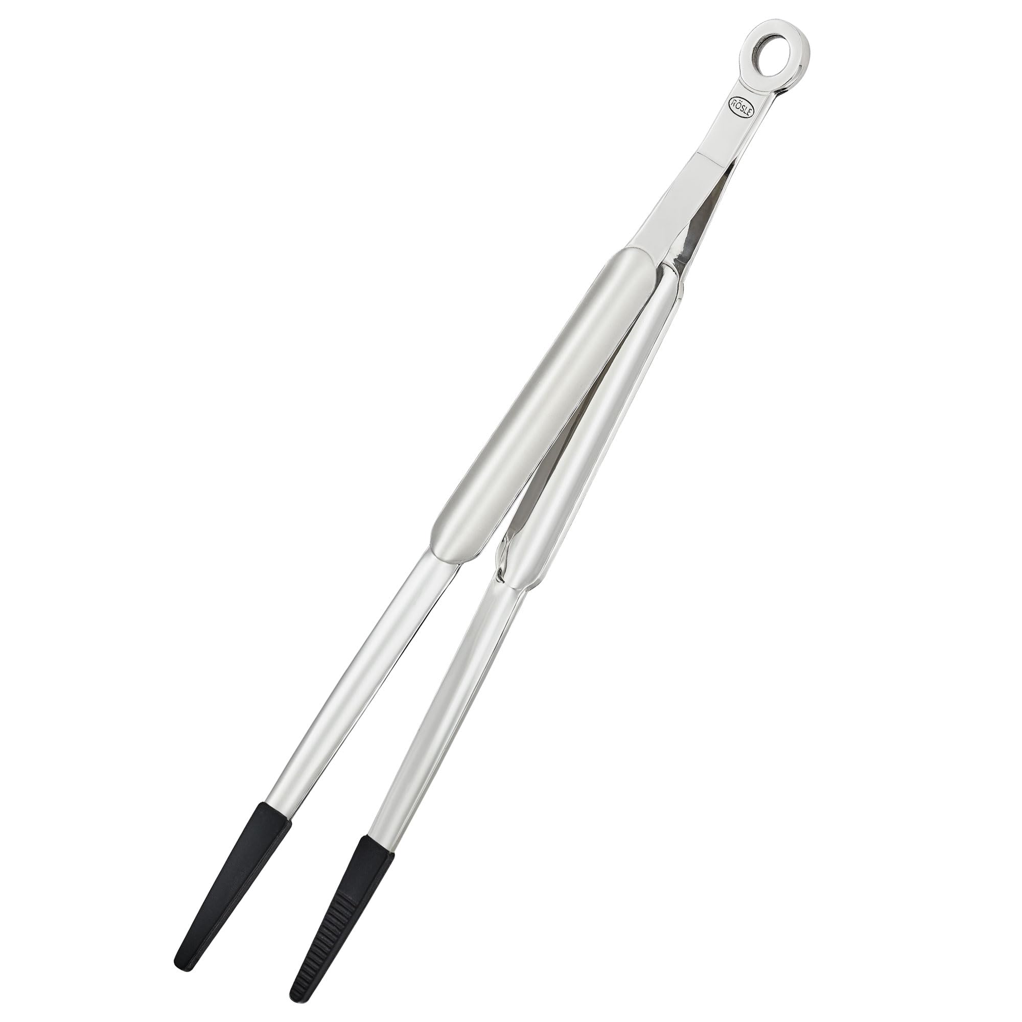 Rösle 12986 pinzas de acero inoxidable con punta fina para agarre preciso