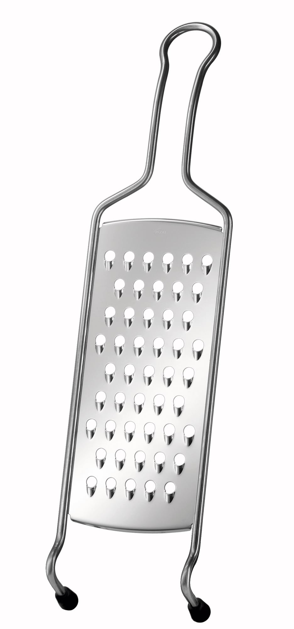 Rösle 95022 rallador de acero inoxidable con mango de alambre para rallar verduras rápidamente.