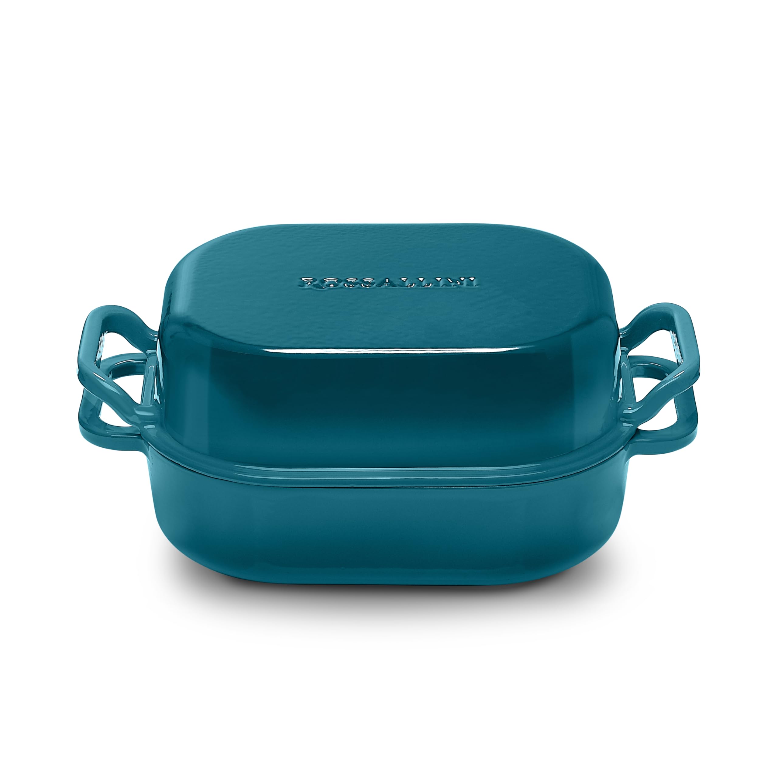 Horno Rossallini rectangular con corteza dorada para pan crujiente.