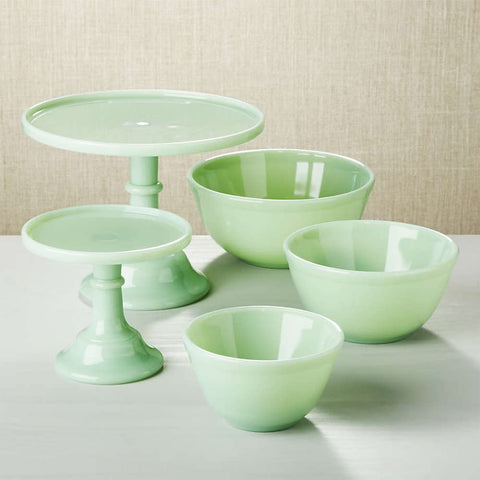 Rosso Glass Mosser Jade conjunto de 3 tazones para mezclar ideal para repostería y cocina