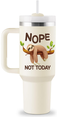ROSTANTEN regala a perezoso 40oz taza para bebidas sostenibles y con estilo