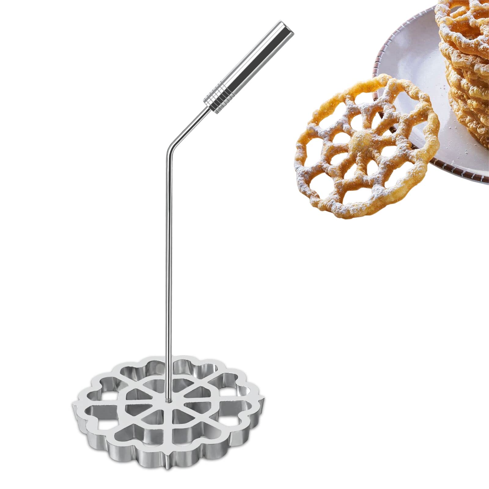Rotel: molde buñuelos con mango para frituras uniformes y crujientes en casa