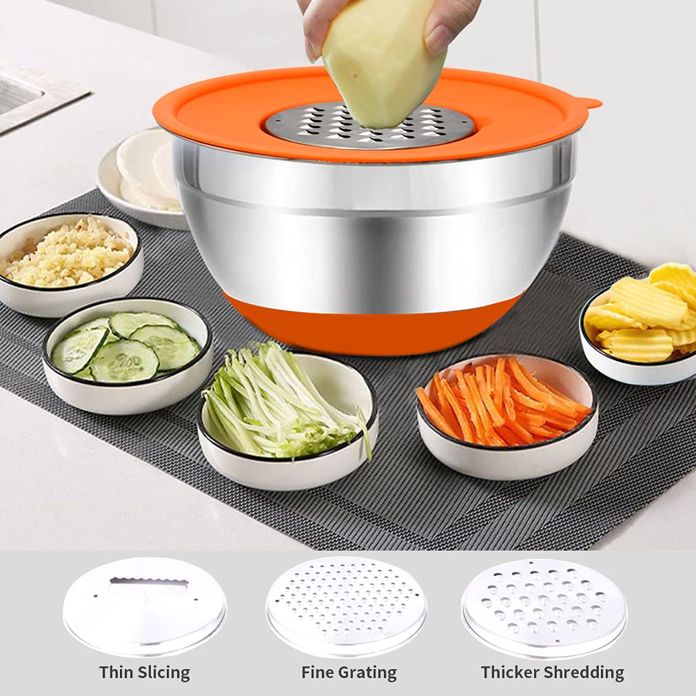 Rottay cuencos apilables para ahorrar espacio en la cocina