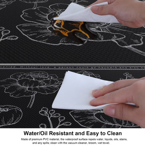 ROTTOGOON alfombra cocina impermeable, protege contra derrames