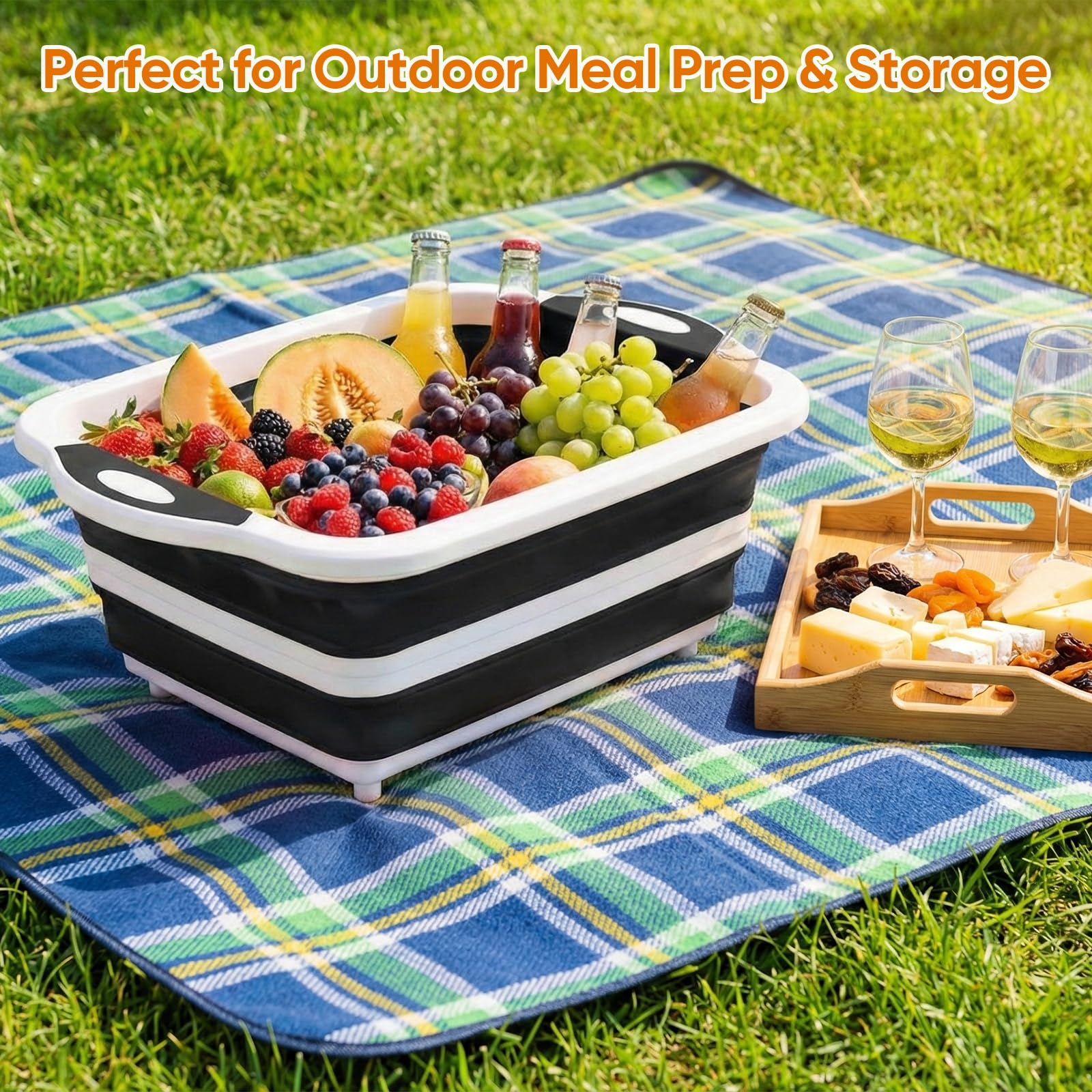 ROTTOGOON uso multifuncional para picnic, camping o parrillada al aire libre.