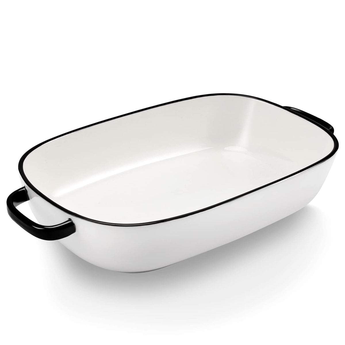 Bandeja rectangular Roeveca 16x11, ideal para porciones grandes en la mesa.