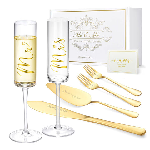 Cuchillo y servidor ROXBURGH para pastel, diseño elegante que realza la mesa de boda.
