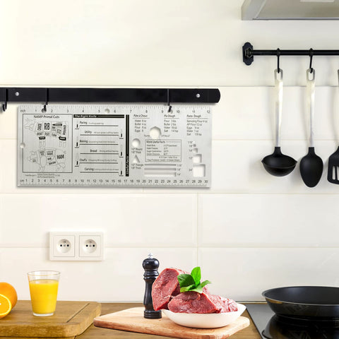 Regalo práctico Roxiuc Regla para amantes de la cocina, ideal para prácticas.