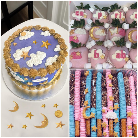 Roxjaejae: estrellas dulces para resina y fondant.