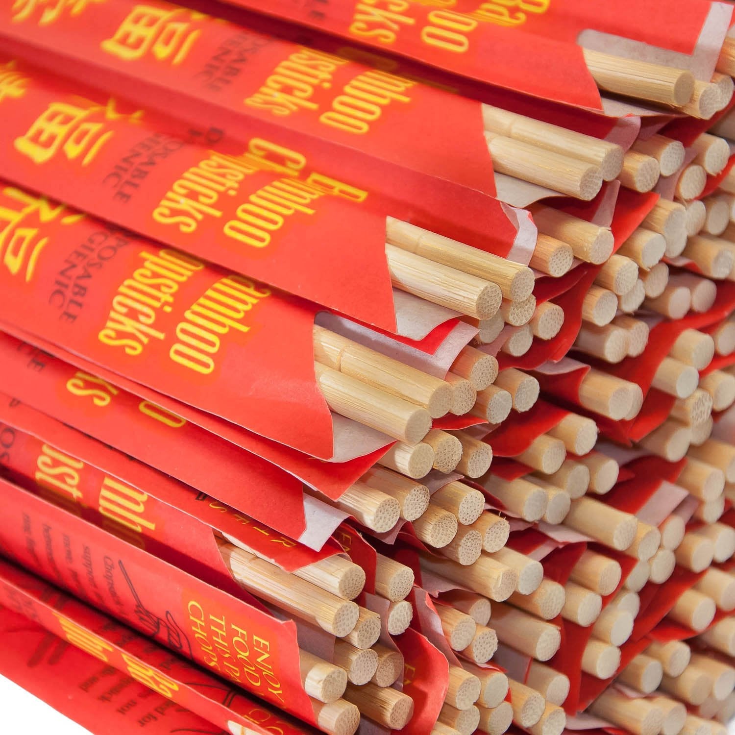 Royal palillos en bolsa de 100, listos para eventos y pedidos para llevar