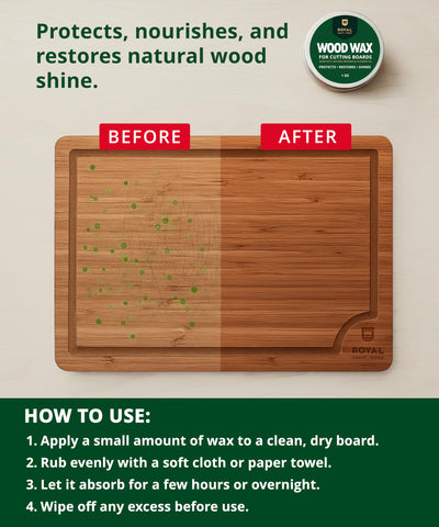 ROYAL CRAFT WOOD cuidado-cera-protectora para mantener el acabado y la durabilidad