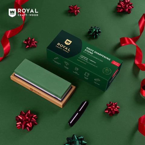 Regalo práctico de cocina con ROYAL CRAFT WOOD para afilar