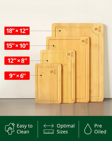 ROYAL CRAFT WOOD S, tabla corte pequeña para snacks y frutos.