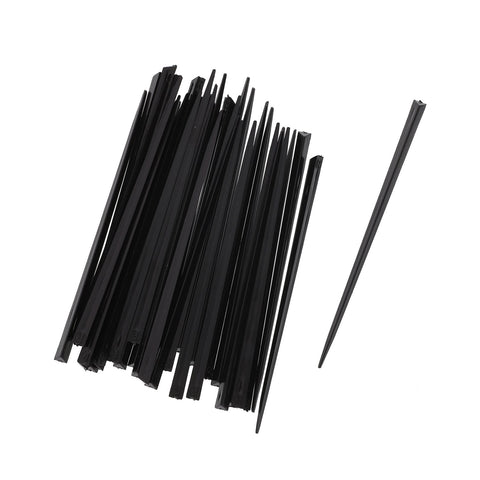 Royal palillo prisma negro para mini brochetas y aperitivos.