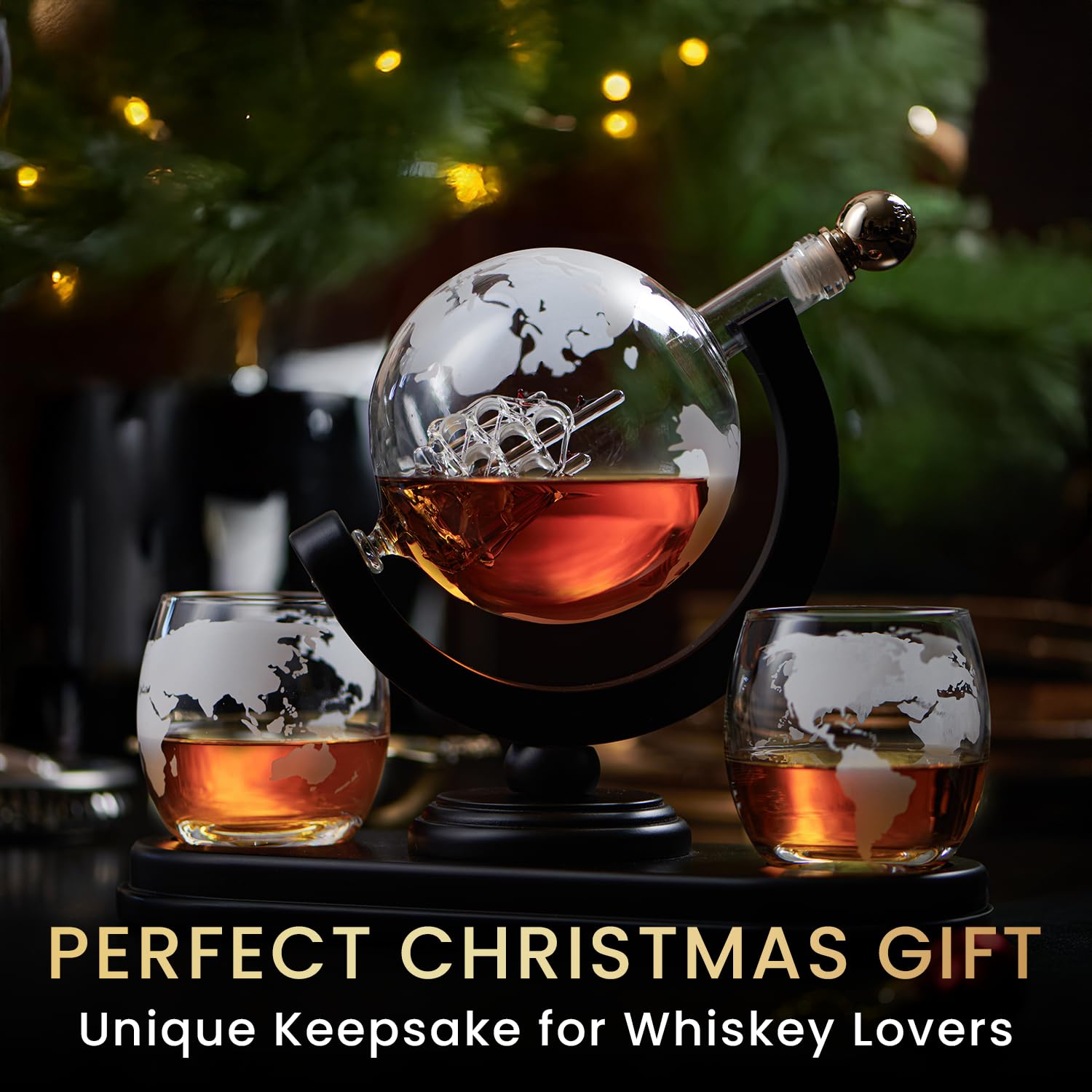 Royal Reserve cristal libre de plomo mantiene claridad al servir whisky