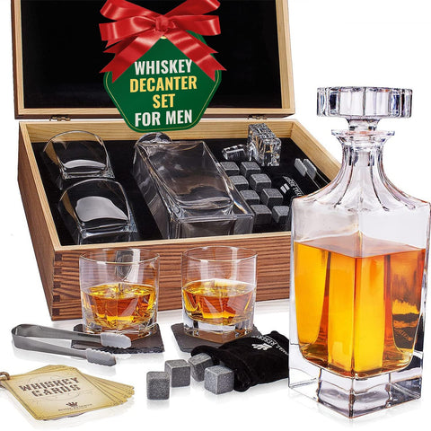 Royal Reserve decantador whiskey 24oz para servir a temperatura óptima.