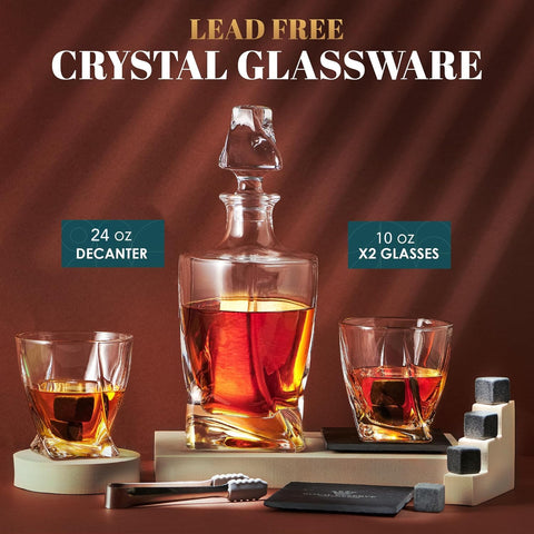 Royal Reserve tenazas para whisky añadiendo precisión al servir