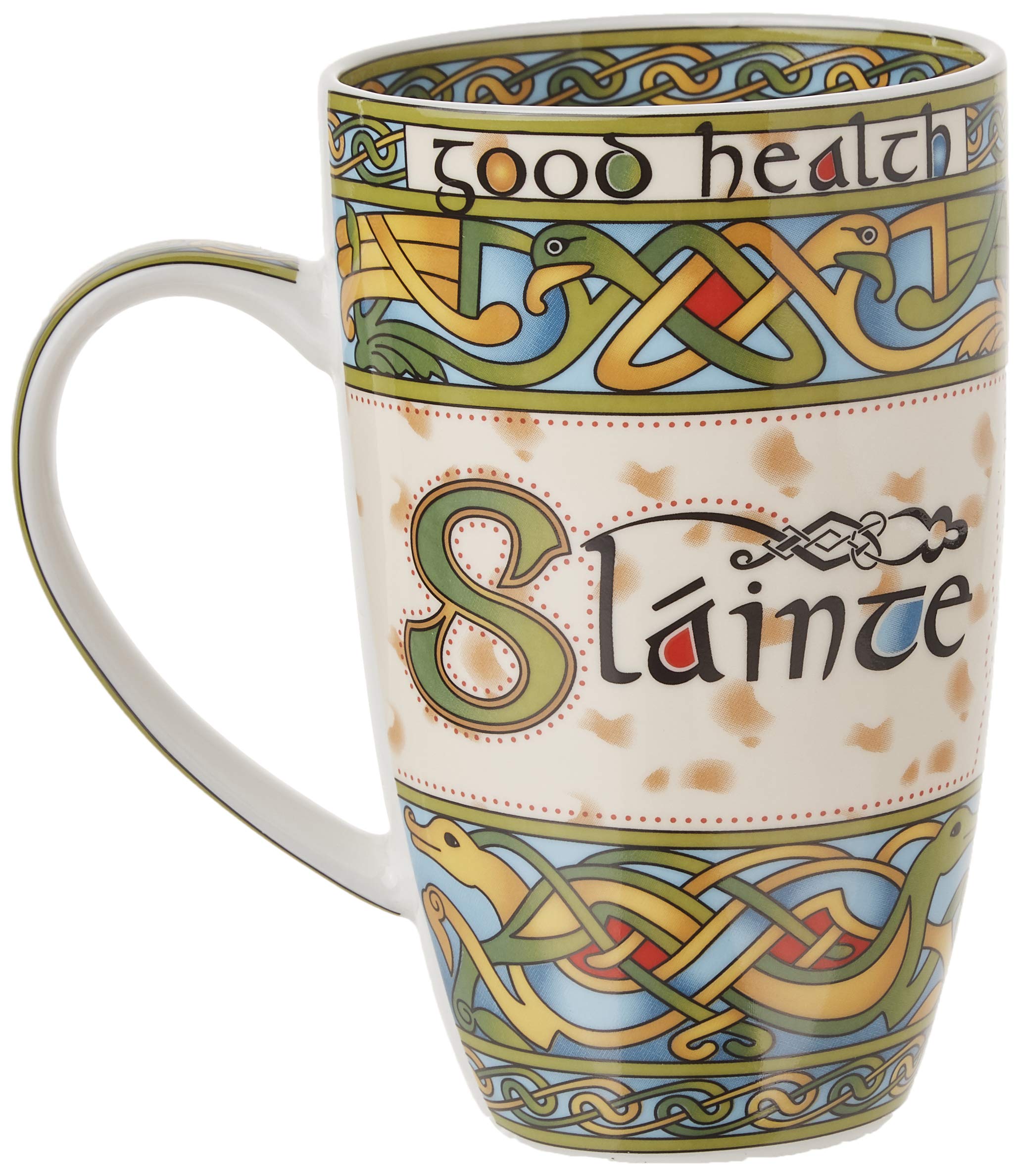 Taza Royal Tara, detalle celta y espirales, añade elegancia a cada mesa.