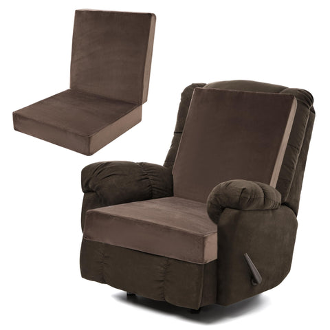 ROYALAY cojín de asiento reclinable de 4 pulgadas para mayor comodidad.