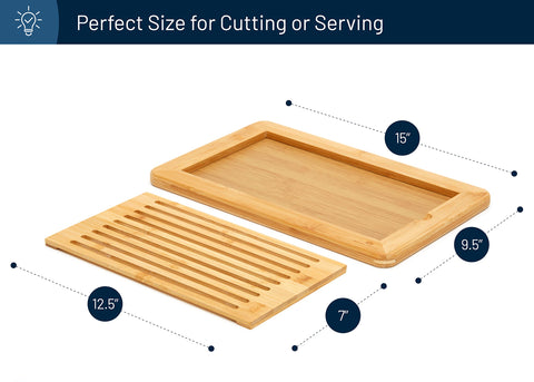 RoyalHouse superficie-multiuso para cortar y servir comidas.
