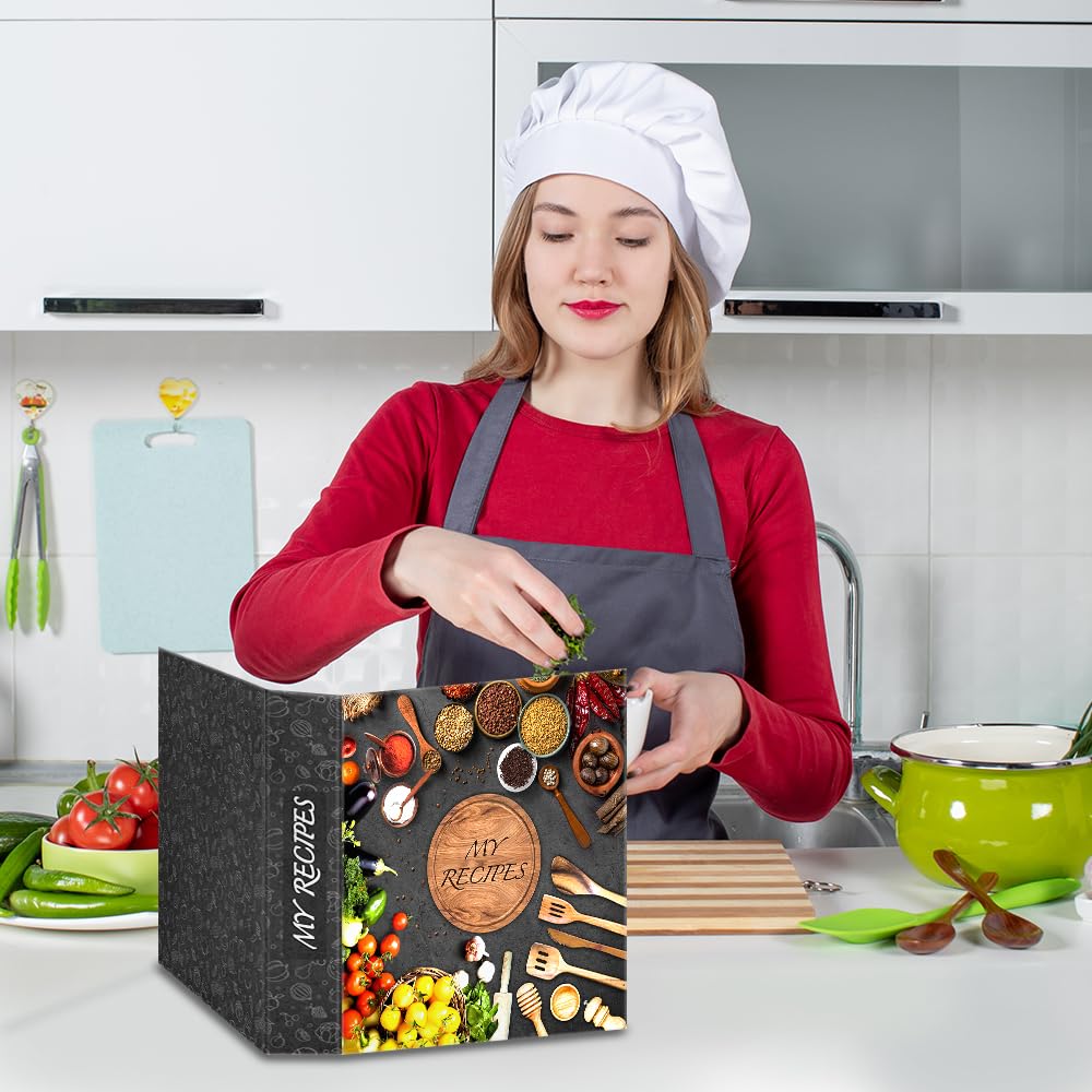 Protección de plástico claro de R&R HOPE para ver recetas sin retirarlas.