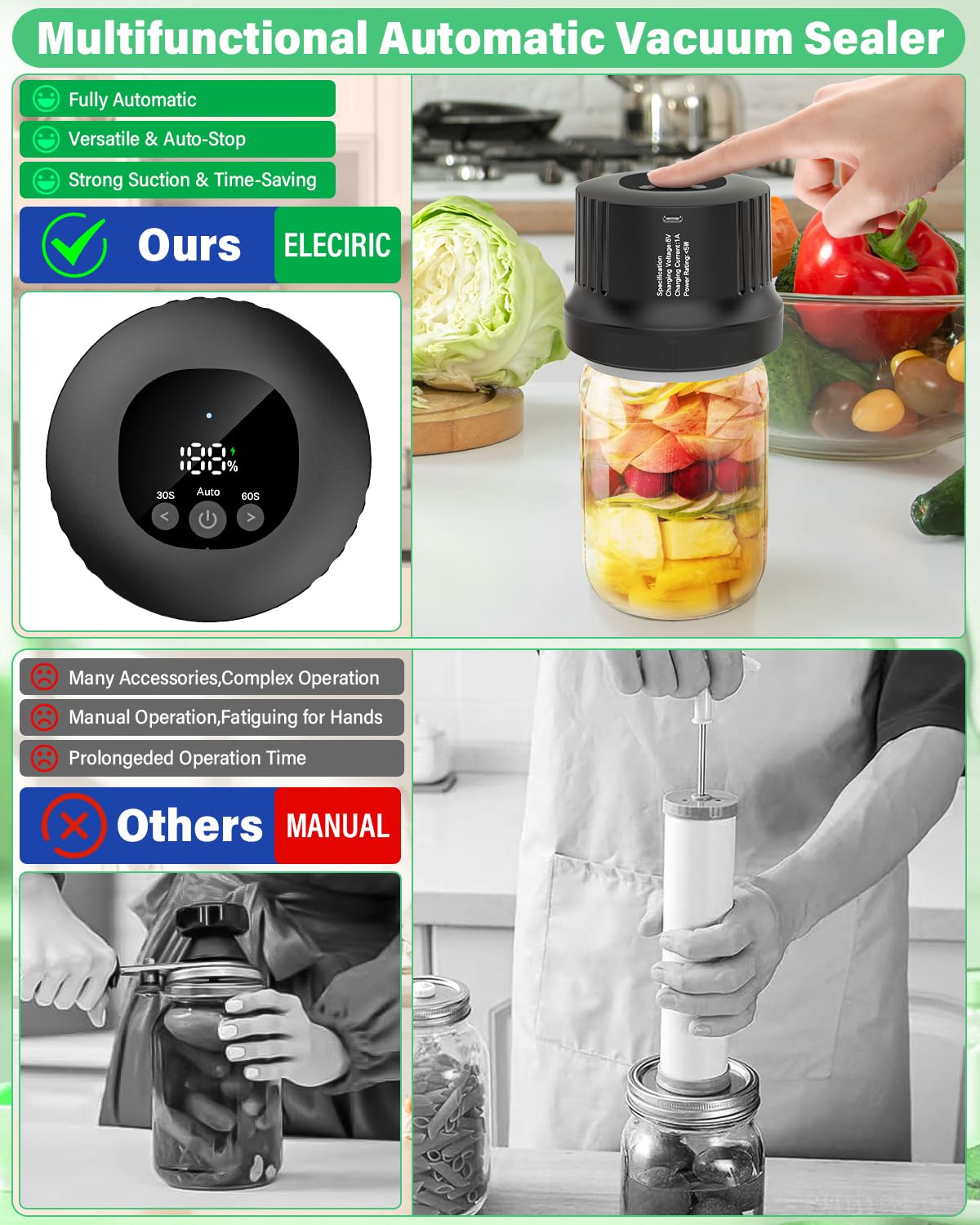 RROFKA sistema magnético externo para almacenamiento del sellador.