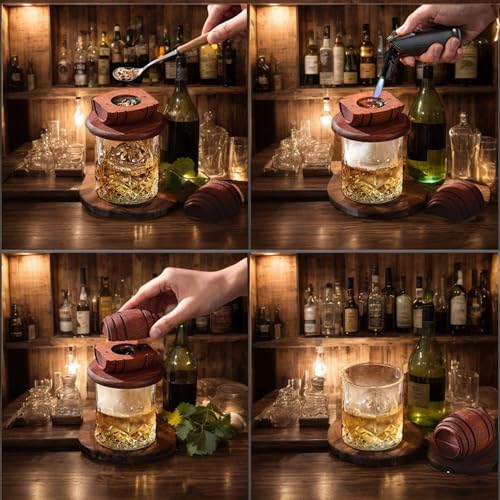 Cámara ahumadora del kit para infusiones rápidas de whisky
