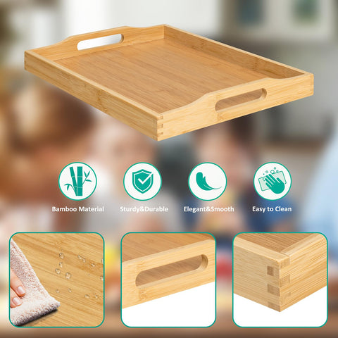 Bandeja decorativa RRX para sala, añade estilo y organización natural.