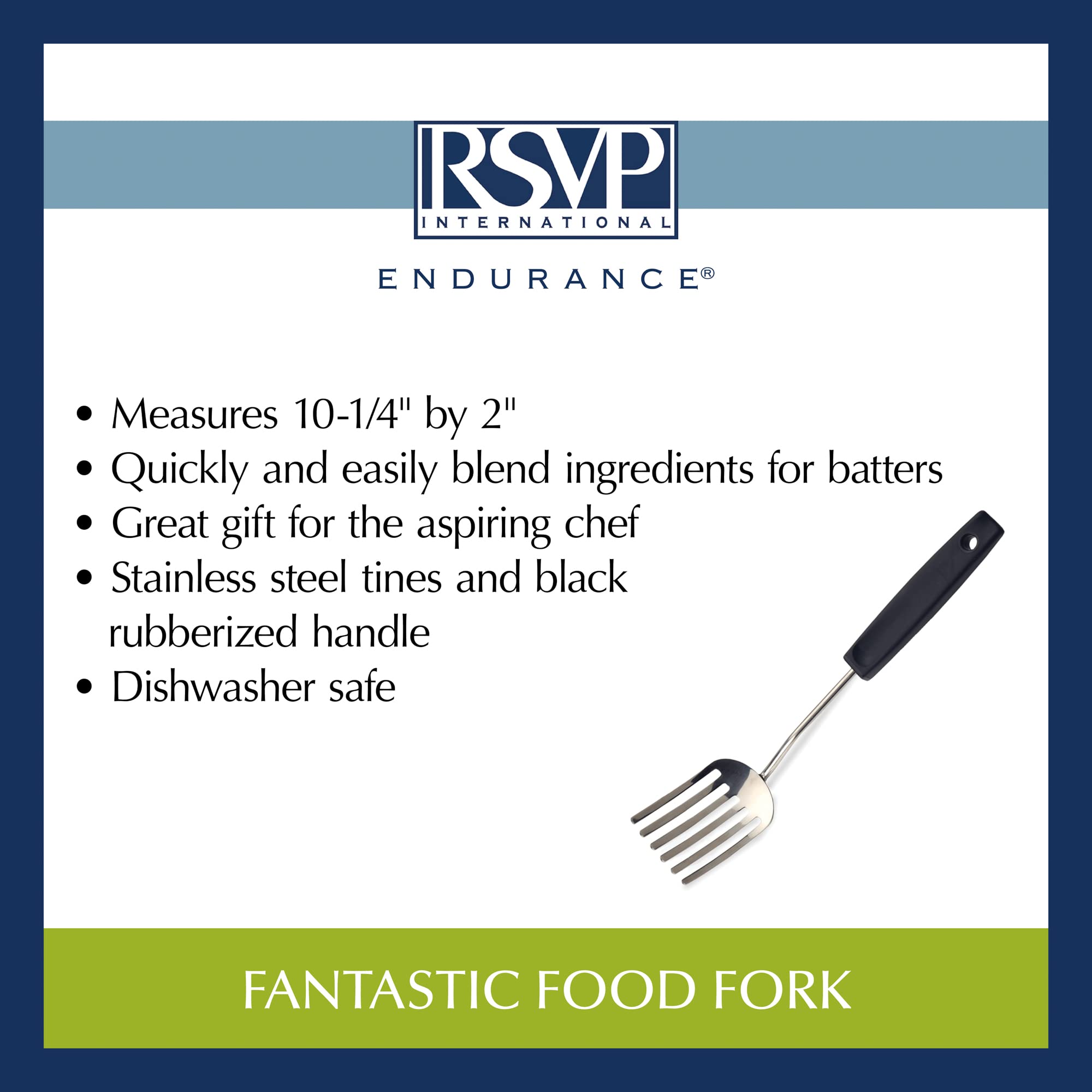RSVP International Endurance útil para batir ingredientes de forma rápida y estable