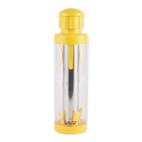RSVP International desgranador de maíz amarillo, diseño ergonómico para desgranado rápido y limpio.