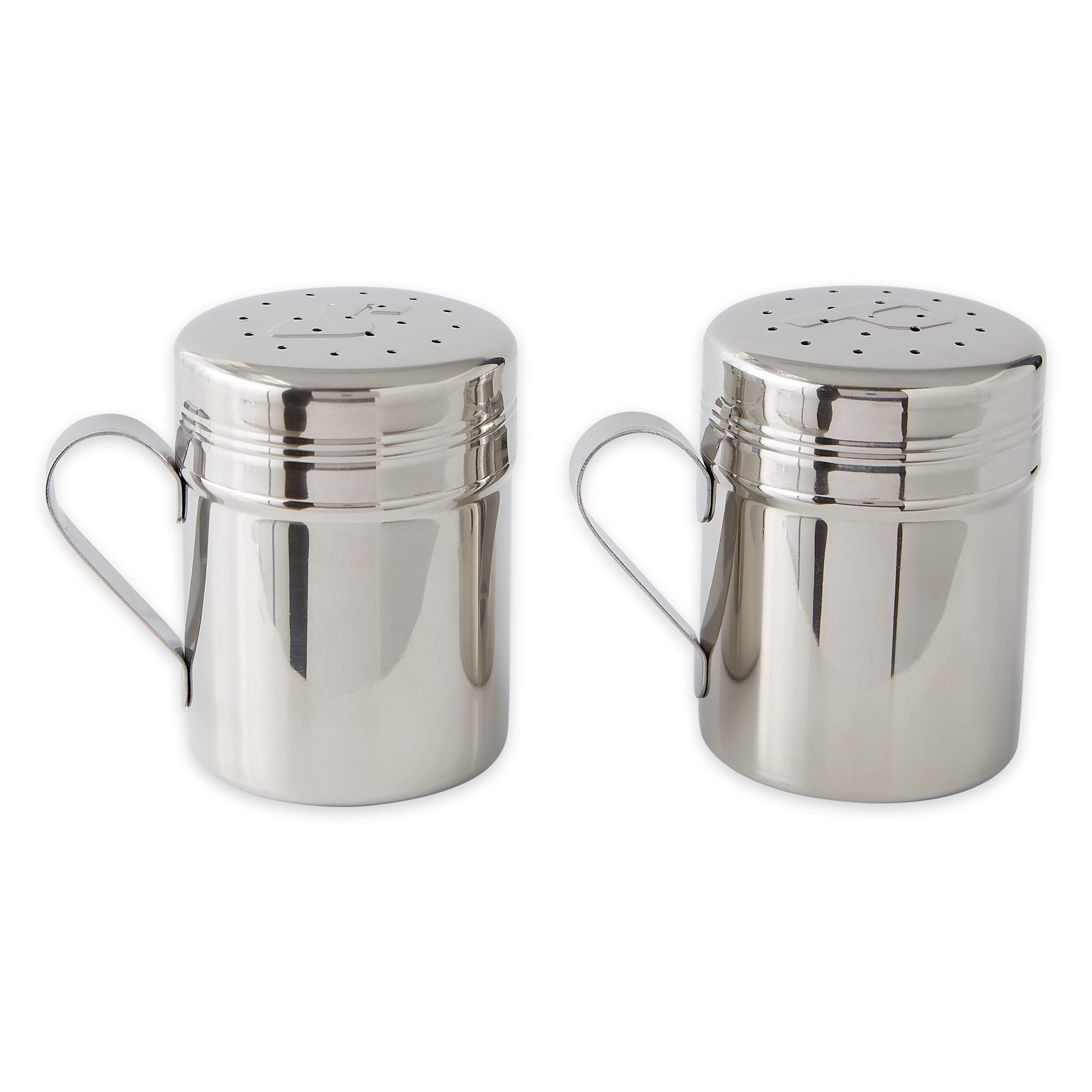 RSVP International Endurance, conjunto sal y pimienta, cómodo y funcional con capacidad de 10 oz.