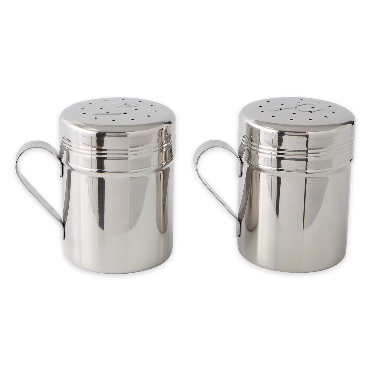 RSVP International Endurance, conjunto sal y pimienta, cómodo y funcional con capacidad de 10 oz.