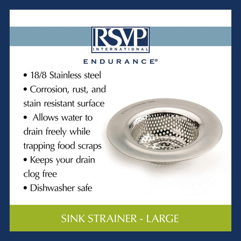 RSVP Endurance: superficie de acero inoxidable que resiste corrosión y manchas