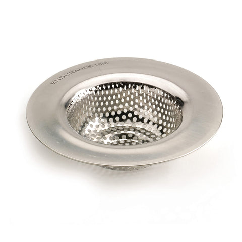 RSVP International Endurance escurridor de fregadero, vista superior con perforaciones precisas para residuos