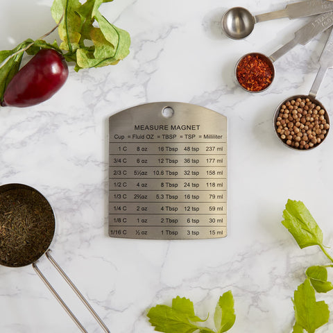 RSVP International Endurance Magnet: acero inoxidable con acabado cepillado para uso duradero en la cocina