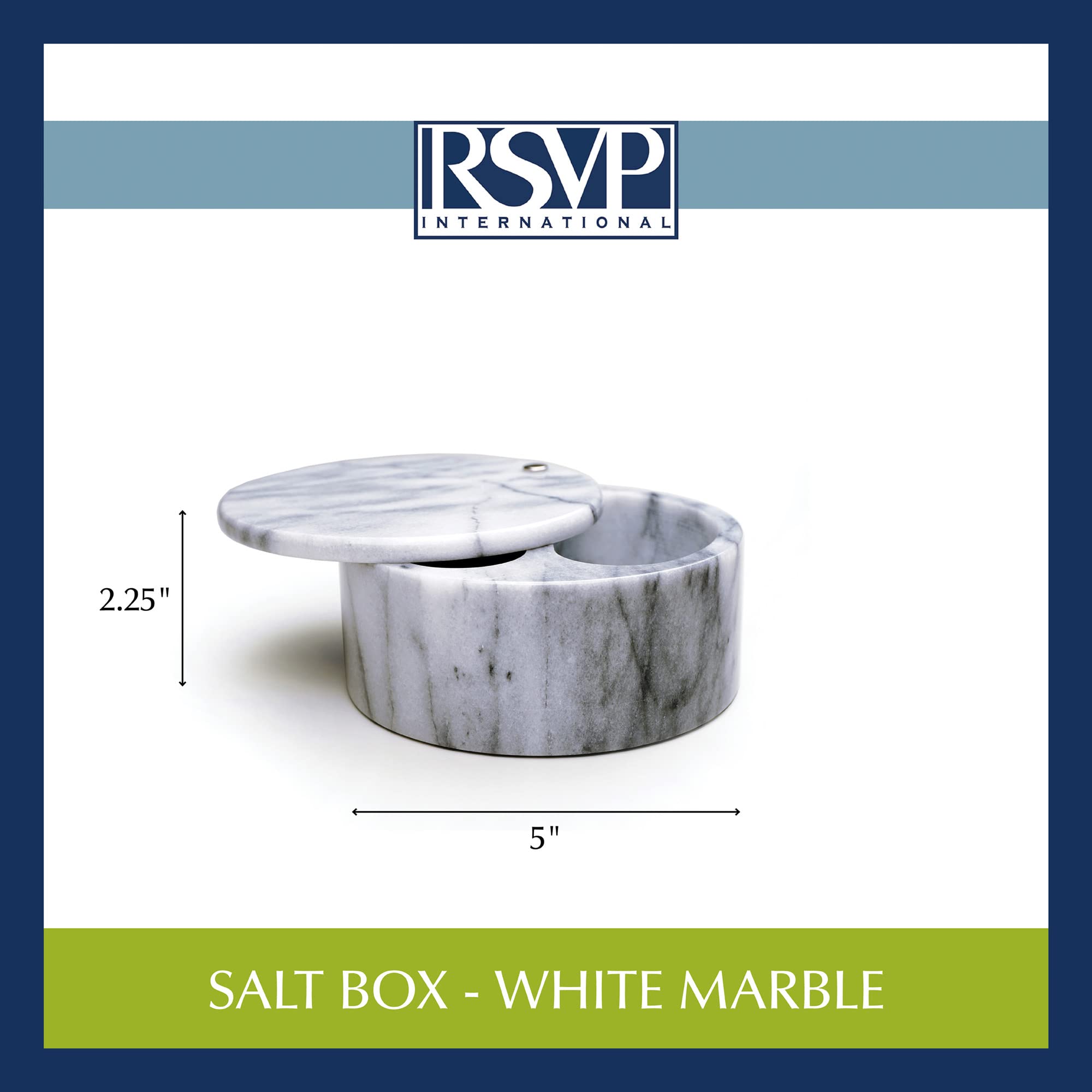 RSVP International presencia visual en la mesa decorativa