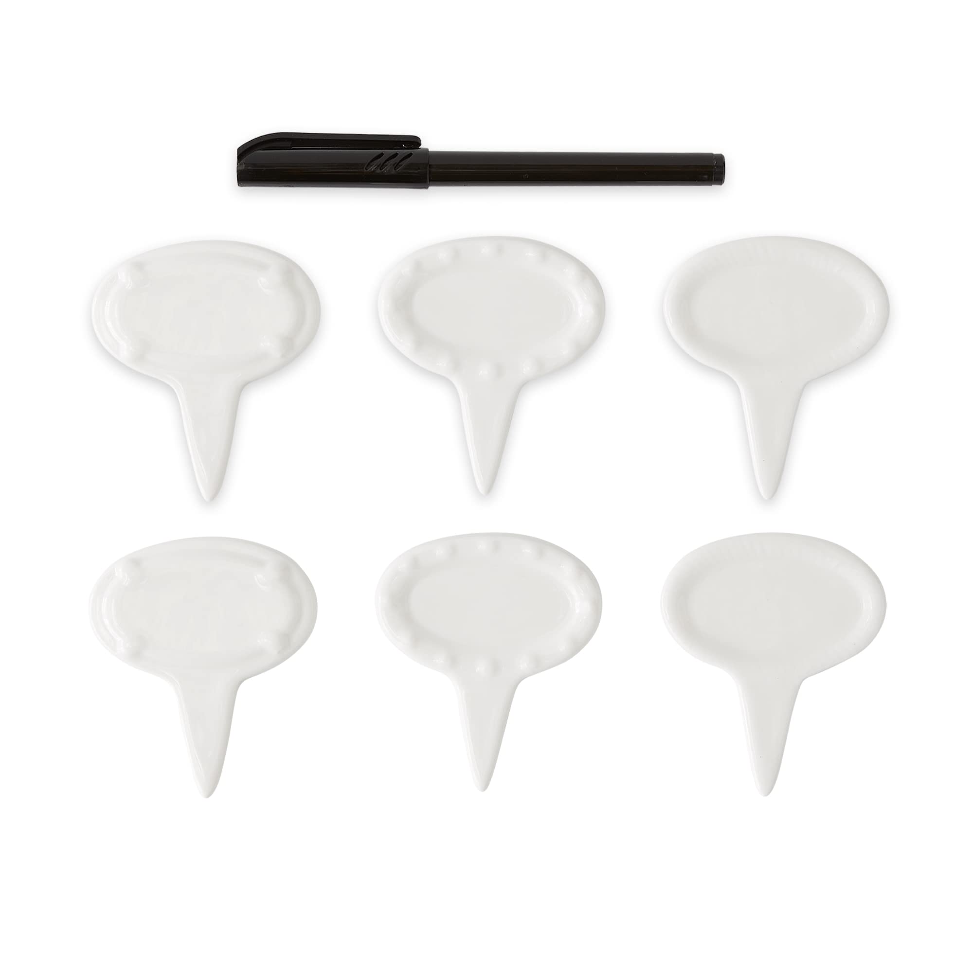 RSVP International tablero queso oval con porcelana, ideal para presentar en la mesa.