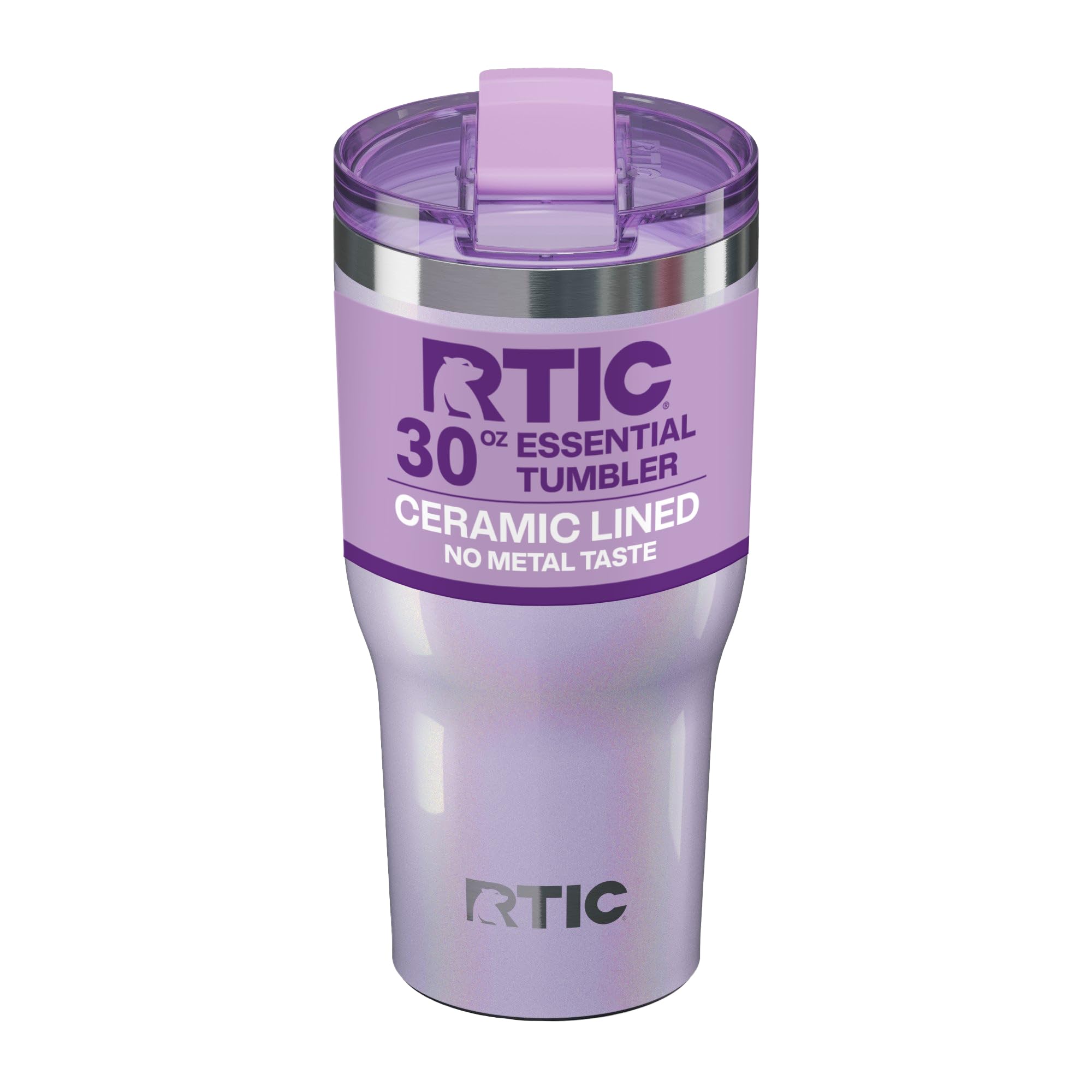 RTIC 30oz Vaso Térmico con interior cerámico para bebidas sin sabor metálico