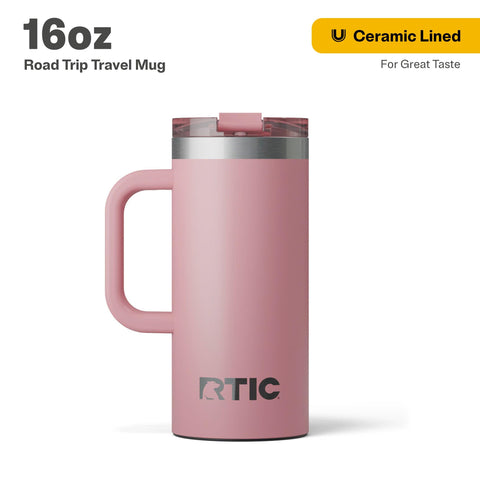 RTIC taza de viaje con aislamiento de doble pared para bebidas.