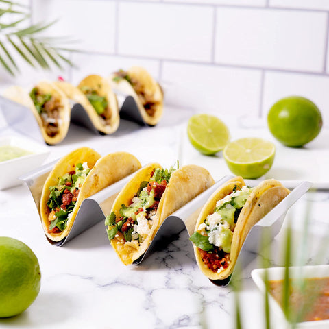 RTT Porta-tacos apto para lavavajillas, práctico y fácil de limpiar.